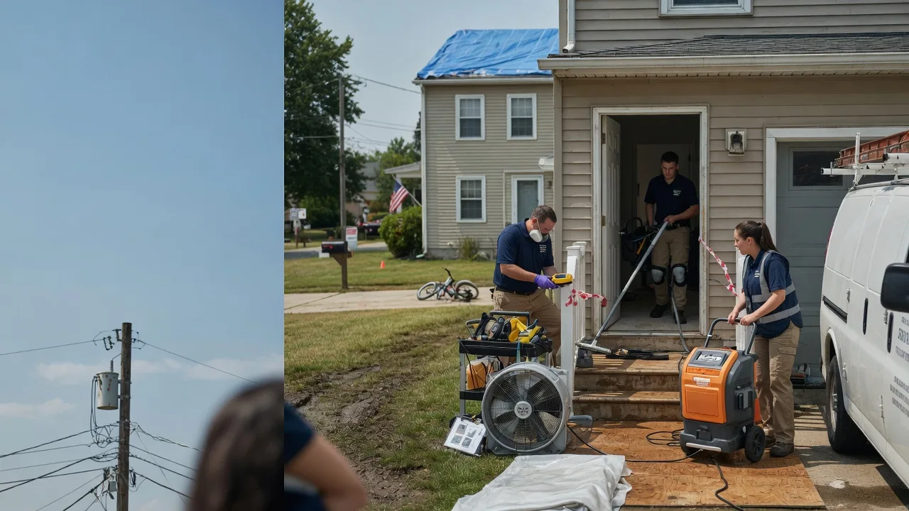 Water Damage Repair in Lavelle, PA near me